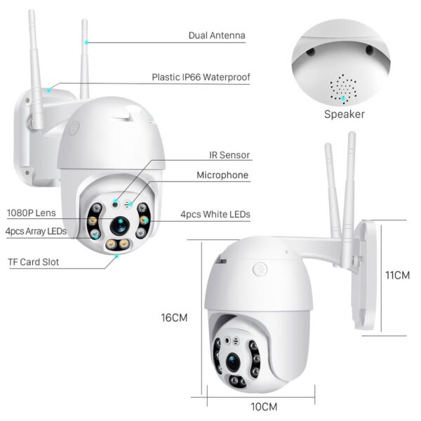 WIFI Smart Cámara A6