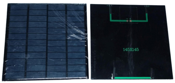 PANEL SOLAR 12V-240MAH 145X145mm