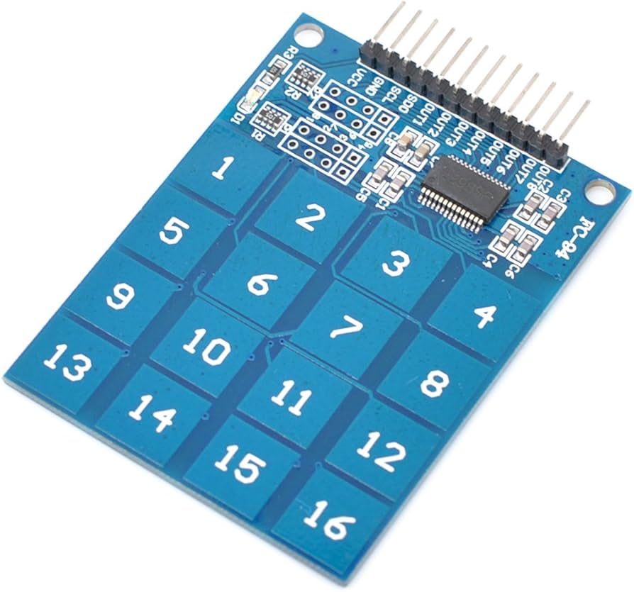 SENSOR CAPACITIVO TÁCTIL DIGITAL