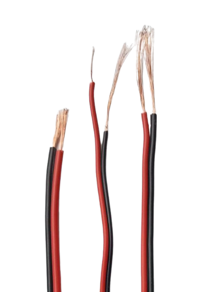 Cables de audio rojo y negro 2x14, 2x16 - Imagen 2