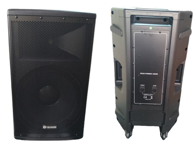 Caja pasiva de 2 vías de 15″ y 8 OHM