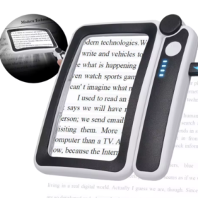 Lupa LED de Mano Expandible