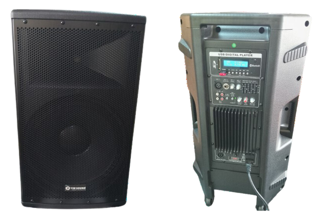 Equipo de sonido activo de 15″ de 400w-1200w a 220v