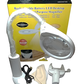 Lupa con LED Blanco