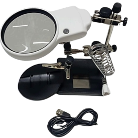 Porta Cautin con Lupa MG16129-AC1