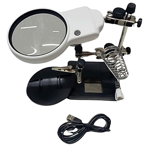 Porta Cautin con Lupa MG16129-AC1