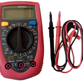 Multitester DT-33T, 10A, back light, lcd, dio