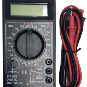 Multitester DT832 en caja c/buzzer