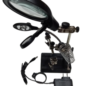 Porta cautin con lupa MG16129-AC1