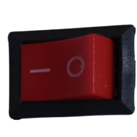 Switch con 2pin on-off negro y rojo (2cmx1.5cm)