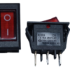 Switch rocker rojo on-off 3pin irs-1-4c