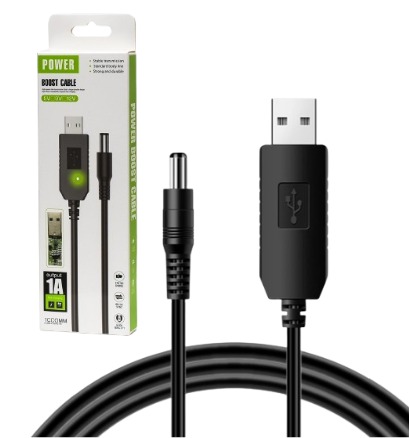 CABLES USB CON PLUG 5V-12V
