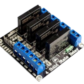 MÓDULO 4 RELAY 5V ESTADO SOLIDO (arduino)