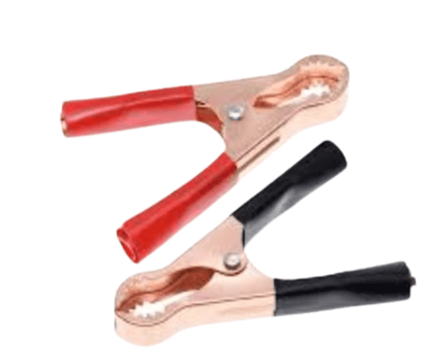 COCODRILO PARA BATERIA RED/BLACK