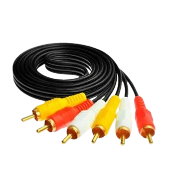 CABLES 3PLUG RCA * 3PLUG RCA