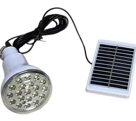 Foco con Celda Solar 30W