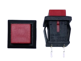 PULSADOR PUSH OFF, N.A, RED