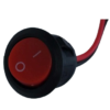 SWITCH REDONDO C/CABLE, RED 13CM