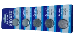 PILA BOTON CR 2032 3V. BLISTER 5 UNID