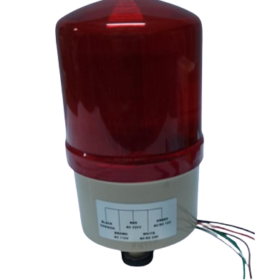 Circulina Luz Roja 15W, 12V-24V-220V con 3 Imánes