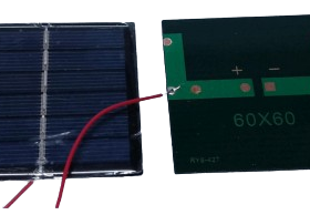 CELDA SOLAR 3V 6cm*6cm