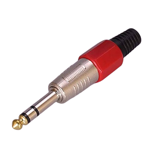 PLUG STEREO METAL 6.3, 8.2CM