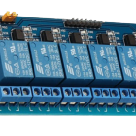 Módulo de Relé de 6 Canales con regulador de 12v (arduino)