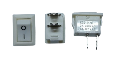 SWITCH MINI ON-OFF 2 PINES, WHITE, 1CM*1.5CM