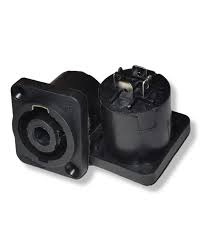 JACK SPEAKON CUADRADO BLACK, 4 PINES